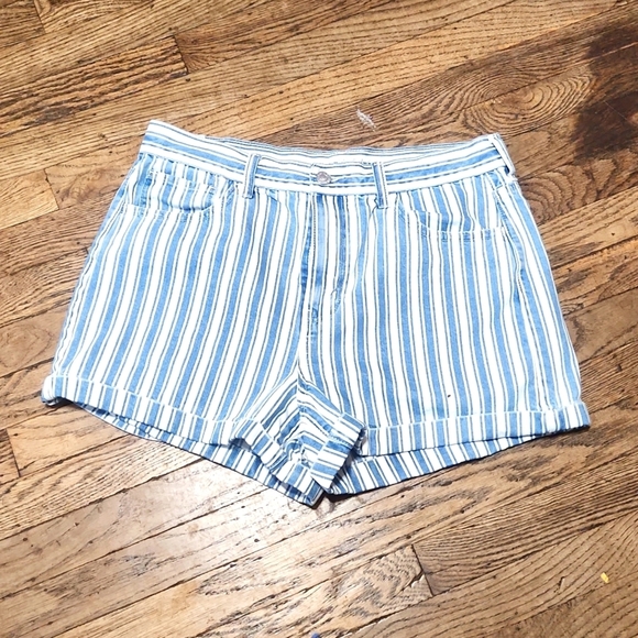 American Eagle Outfitters Pants - American Eagle striped shorts size 10